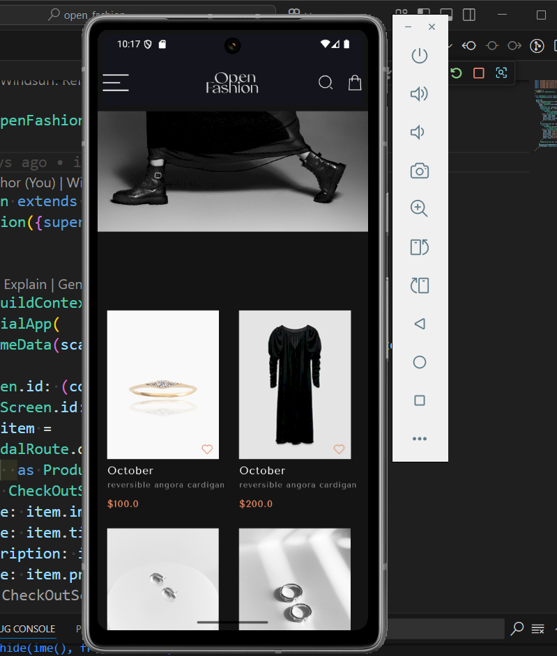 Open Fashion App